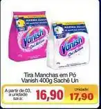 Spani Atacadista Vanish - tira manchas em pó 400g sachê un oferta