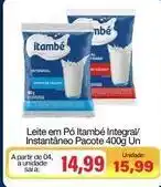 Spani Atacadista Itambé - leite em pó integral/ instantaneo oferta