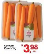 Fort Atacadista Pacote - cenoura oferta