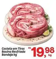 Fort Atacadista Rs - costela em tiras bovina resfriada bandeja oferta