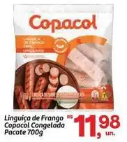 Fort Atacadista Copacol - linguiça de frango rs congelada oferta