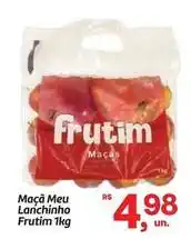 Fort Atacadista Frutim - maçã meu lanchinho oferta