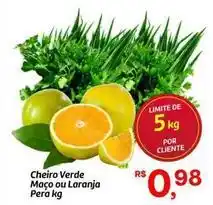 Fort Atacadista Cheiro verde maço ou laranja pera oferta