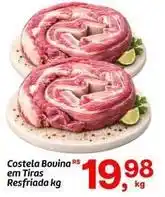 Rs - costela bovina em tiras resfriada