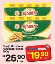 Fort Atacadista President - queijo mussarela fatiado oferta