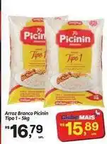 Fort Atacadista Picinin - arroz branco oferta