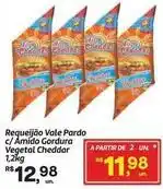 Fort Atacadista Vale - requeijão pardo c/ amido gordura oferta