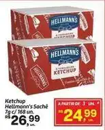 Fort Atacadista Hellmann's - ketchup saché oferta