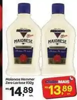Fort Atacadista Hemmer - maionese zero lactose 930g oferta