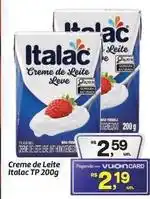 Fort Atacadista Italac - creme de leite oferta