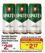 Fort Atacadista Malte - cerveja spaten munich puro malte lata oferta