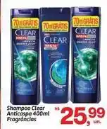Fort Atacadista Clear - shampoo anticaspa fragrâncias oferta