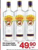 Fort Atacadista Gordon´s - gin importado oferta