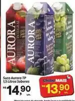 Fort Atacadista Aurora - suco tp 1,5 litros sabores oferta