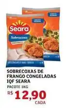 Assaí Atacadista Seara - sobrecoxas de frango congeladas iqf oferta
