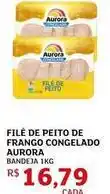 Assaí Atacadista Aurora - filé de peito de frango congelado oferta