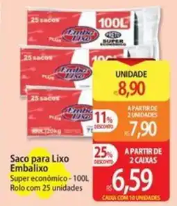 Atacadão Saco para Lixo Embalixio oferta