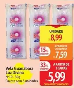 Atacadão Vela Guanabara Luz Divina oferta