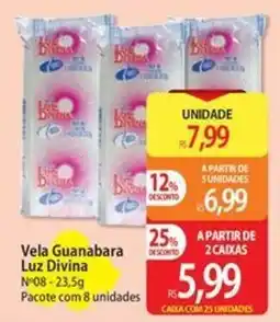 Atacadão Vela Guanabara Luz Divina oferta