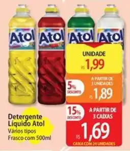 Atacadão Detergente Líquido Atol Vários tipos oferta