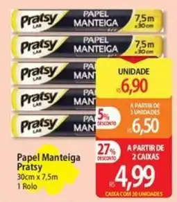 Atacadão Papel Manteiga Pratsy oferta