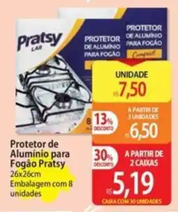 Atacadão Protetor de Alumínio para Fogão Pratsy oferta