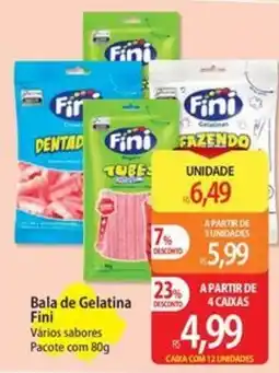 Atacadão Bala de Gelatina Fini Vários sabores oferta