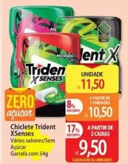 Atacadão Chiclete trident xsenses oferta