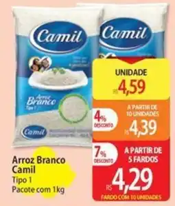 Atacadão Arroz Branco Camil Tipo 1 oferta