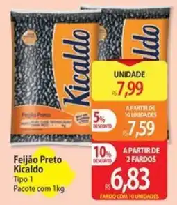 Atacadão Feijão Preto Kicaldo Tipo 1 oferta