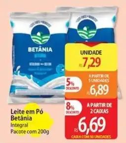 Atacadão Leite em Pó Betânia Integral oferta
