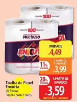 Atacadão Toalha de Papel Enxutta oferta
