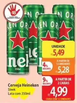 Atacadão Cerveja Heineken Sleek oferta