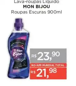 Supermercados Mundial Lava-roupas Líquido Mon Bijou Roupas Escuras oferta