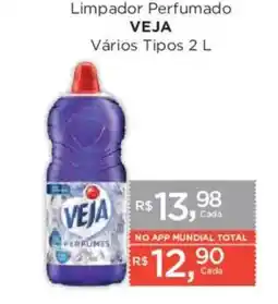 Supermercados Mundial Limpador Perfumado Veja Vários Tipos oferta