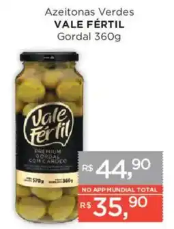 Supermercados Mundial Azeitanas verdes vale fértil gordal oferta