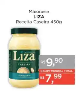 Supermercados Mundial Maionese liza receita caseira oferta