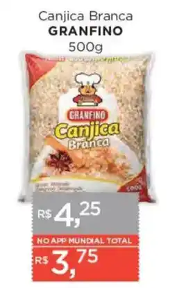 Supermercados Mundial Canjica branca granfino oferta