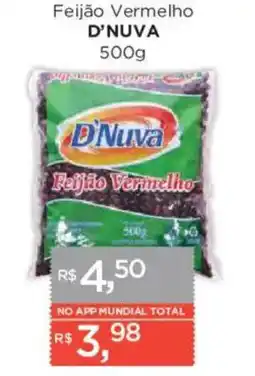 Supermercados Mundial Feijão Vermelho D'Nuva oferta