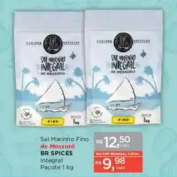 Supermercados Mundial Sal Marinho Fino de Mossoró oferta