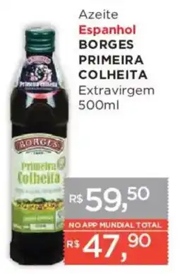 Supermercados Mundial Azeite espanhol borges primeira colheita oferta