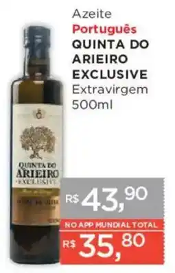 Supermercados Mundial Azeite português quinta do arieiro exclusive oferta