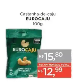 Supermercados Mundial Castanha-de-caju eurocaju oferta