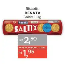 Supermercados Mundial Biscoito renata oferta