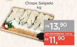 Supermercados Mundial Chispe Salgado oferta