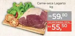 Supermercados Mundial Carne-seca Lagarto oferta