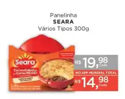 Supermercados Mundial Panelinha seara vários tipos oferta