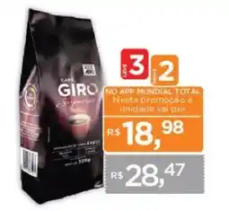 Supermercados Mundial Cafe giro superior oferta