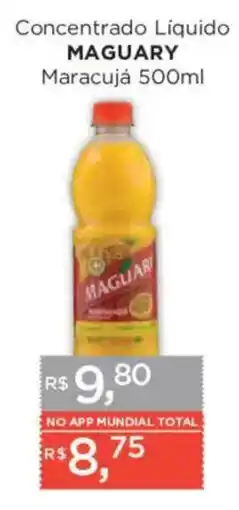 Supermercados Mundial Concentrado Líquido Maguary Maracujá oferta
