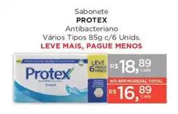 Supermercados Mundial Sabonete protex antibacteriano oferta